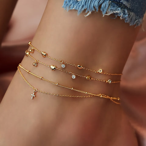 Image of Bohemia Chain Anklets