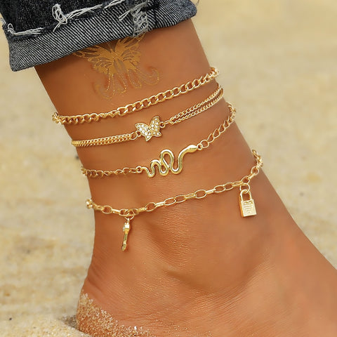 Image of Bohemia Chain Anklets