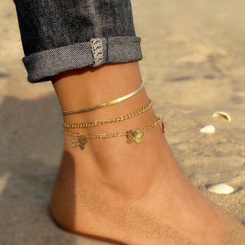 Image of Bohemia Chain Anklets