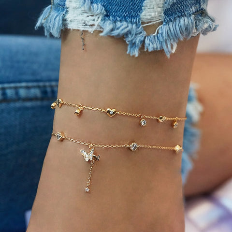 Image of Bohemia Chain Anklets