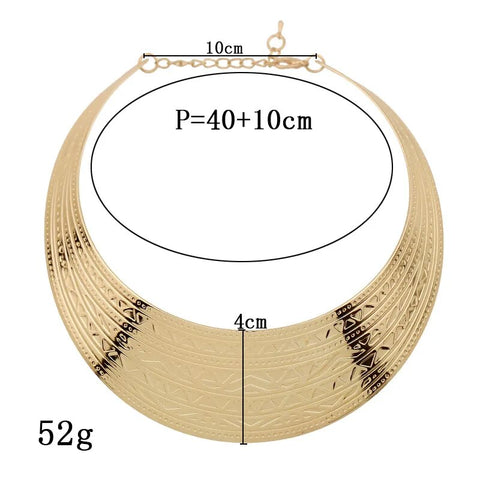 Image of Jewelry Wide Punk Necklaces Charm