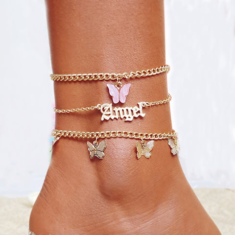 Image of Bohemia Chain Anklets