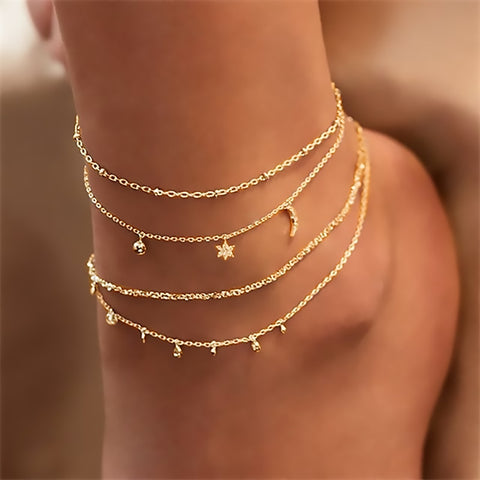 Image of Bohemia Chain Anklets