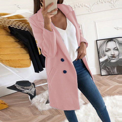 Image of Medium Long Wool Coat