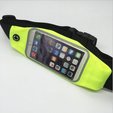 Image of Men's and women's marathon belt anti-theft waist bag