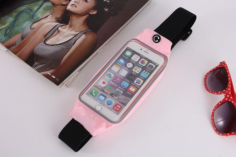 Image of Men's and women's marathon belt anti-theft waist bag