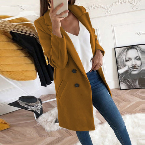 Image of Medium Long Wool Coat