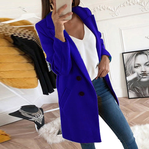 Image of Medium Long Wool Coat