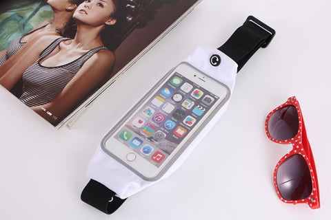 Image of Men's and women's marathon belt anti-theft waist bag