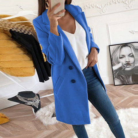 Image of Medium Long Wool Coat