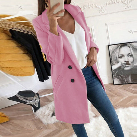 Image of Medium Long Wool Coat
