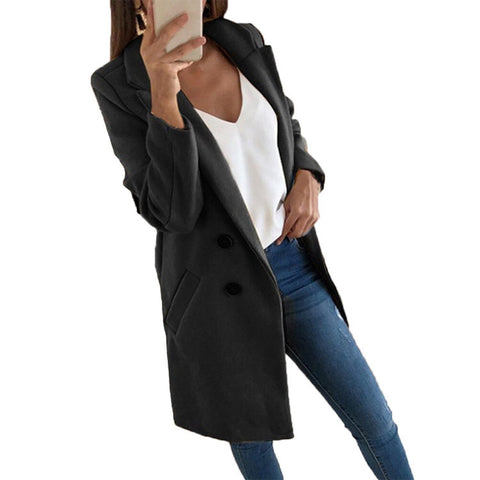 Image of Medium Long Wool Coat