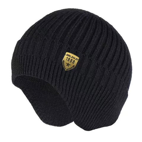 Image of Simple winter earmuff hat men& women