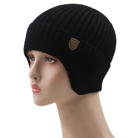 Image of Simple winter earmuff hat men& women