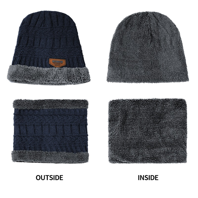Winter Cap Beanie Men / Women Thick Wool