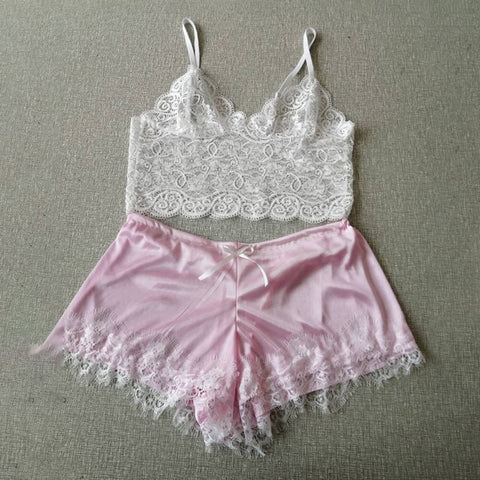 Image of Babydoll Pajamas Set Lingerie