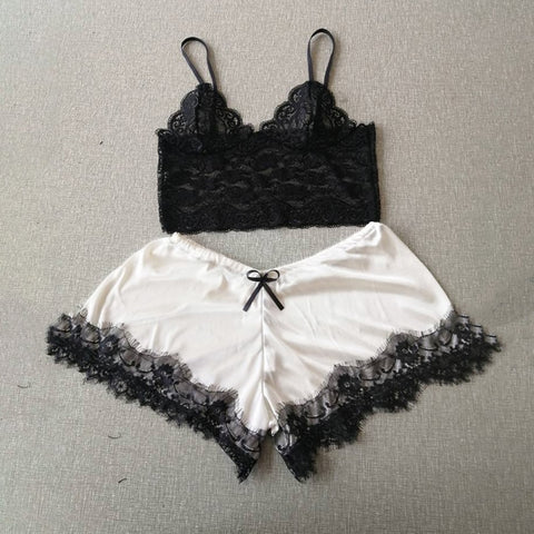 Image of Babydoll Pajamas Set Lingerie