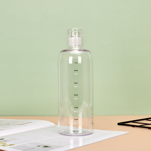 Image of Transparent Plastic Water Bottle