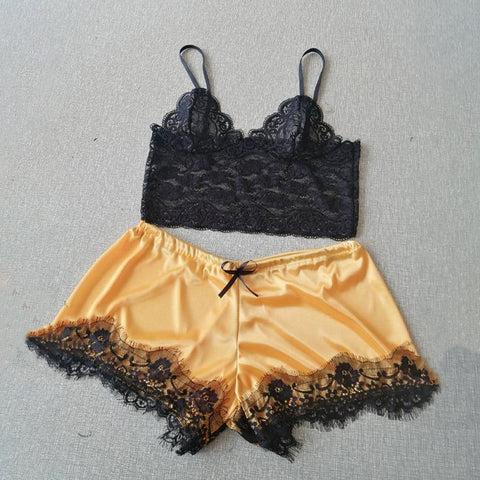 Image of Babydoll Pajamas Set Lingerie