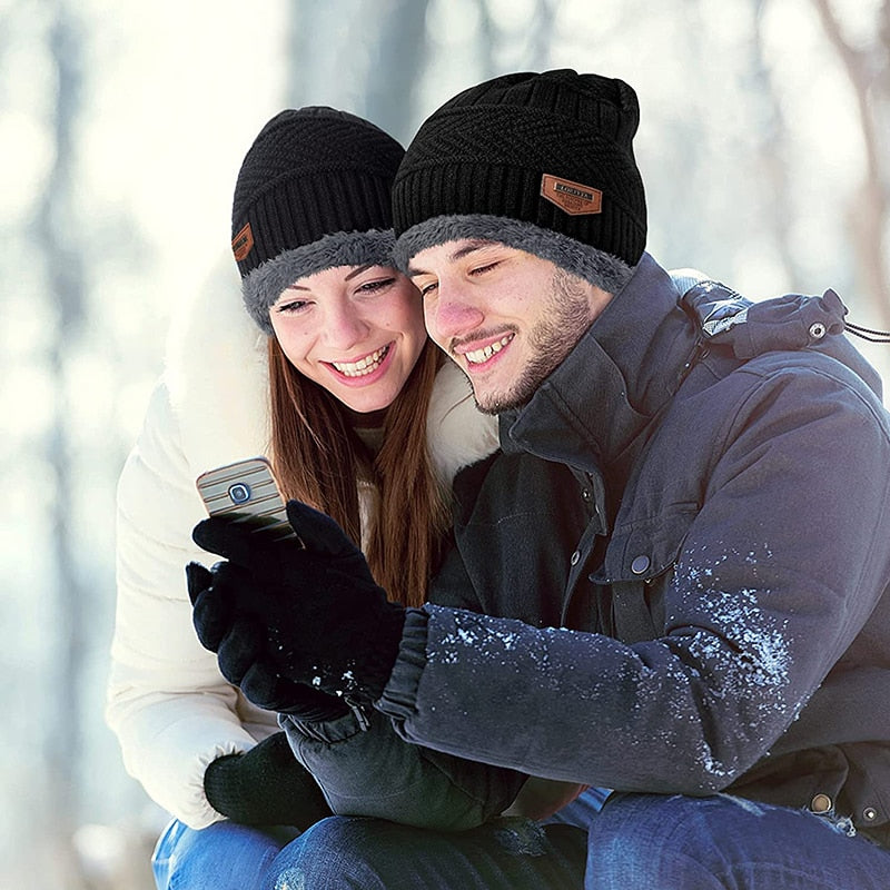 Winter Cap Beanie Men / Women Thick Wool