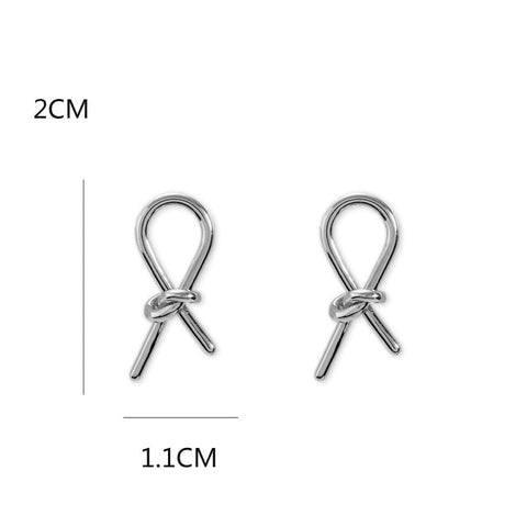 Image of Round Drop Dangle Earrings