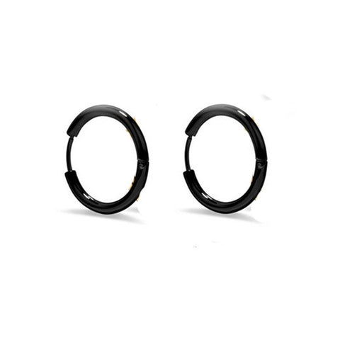 Image of Black Multiple Styles Stainless/Titanium Steel Stud Earrings