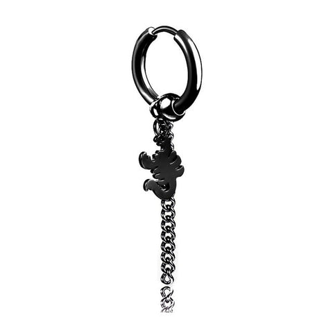 Image of Black Multiple Styles Stainless/Titanium Steel Stud Earrings