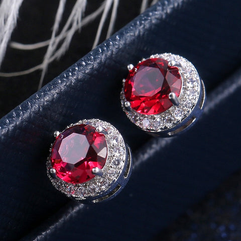 Image of Huitan Luxury AAA CZ Stud Earrings