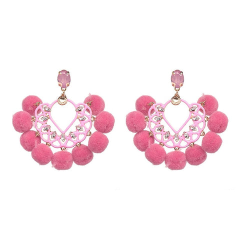 Image of Long Tassel Big Earring Dangle