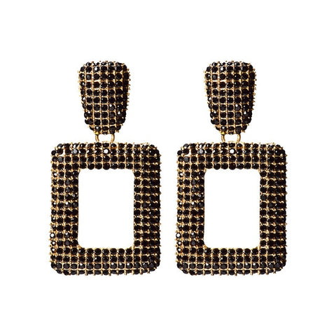 Image of New Colorful Crystals Earrings