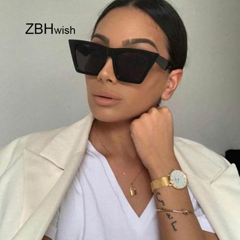 Image of Fashion Square Sunglasses Women Designer Luxury Man/Women