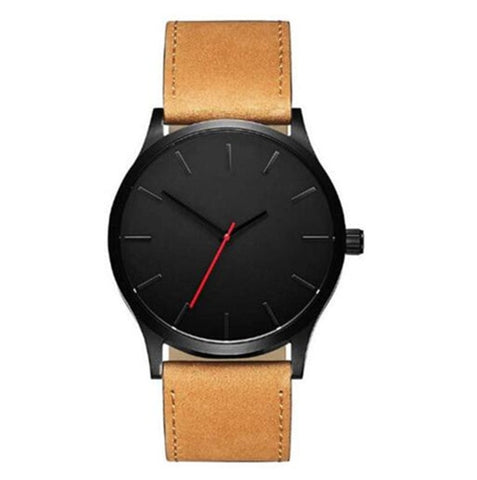 Image of Leather Casual Sports Watches Men
