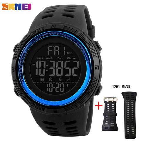 Image of Sport Watch Men Multifunction Waterproof Digital Watch