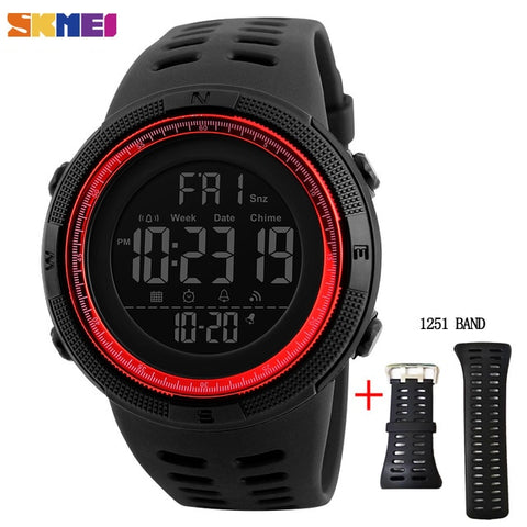 Image of Sport Watch Men Multifunction Waterproof Digital Watch