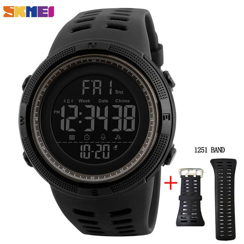 Image of Sport Watch Men Multifunction Waterproof Digital Watch