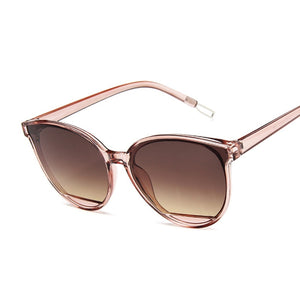 New Arrival Fashion Sunglasses Women Vintage Metal Mirror Classic  UV400