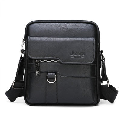 Image of Man Leather Bag Shoulder Crossbody