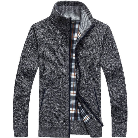 Image of Sweater Men Autumn Winter Cardigan SweaterCoats