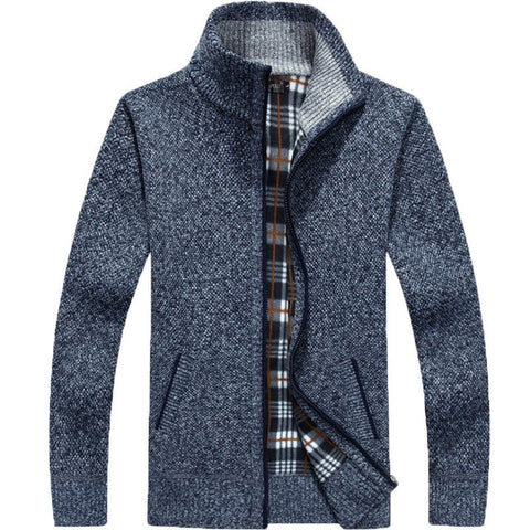 Image of Sweater Men Autumn Winter Cardigan SweaterCoats