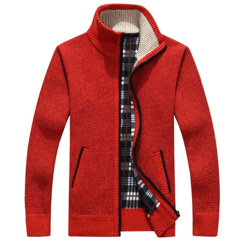Image of Sweater Men Autumn Winter Cardigan SweaterCoats