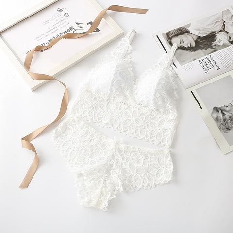 Image of Women Lace Bra Sets Underwear