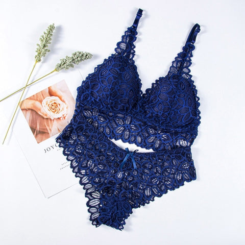 Image of Women Lace Bra Sets Underwear