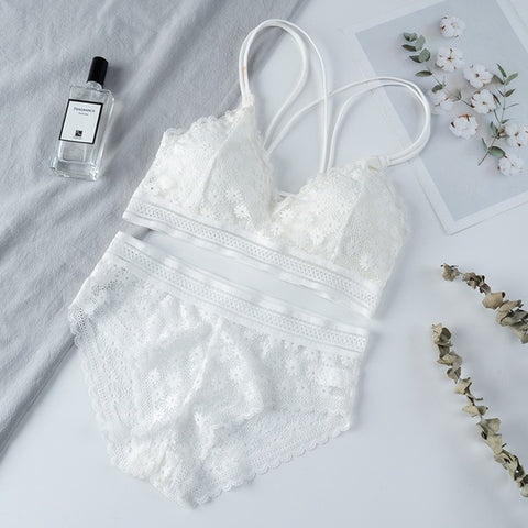 Image of Women Lace Bra Sets Underwear