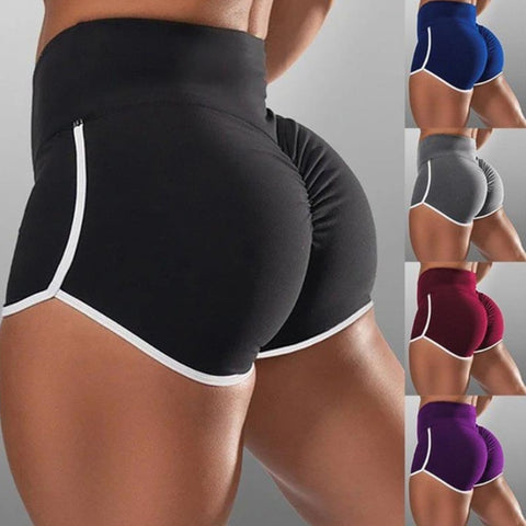 Image of New Summer Sport Shorts Women High Waist