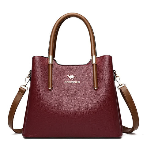 Image of Leather Casual Crossbody Bags