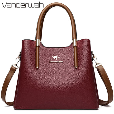 Image of Leather Casual Crossbody Bags