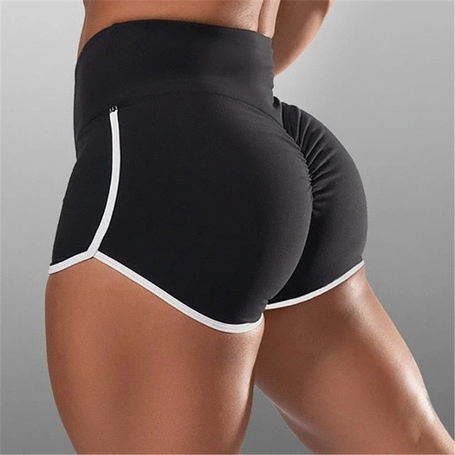 New Summer Sport Shorts Women High Waist
