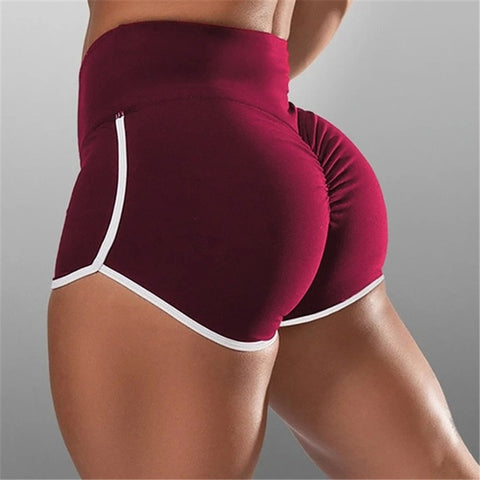 Image of New Summer Sport Shorts Women High Waist