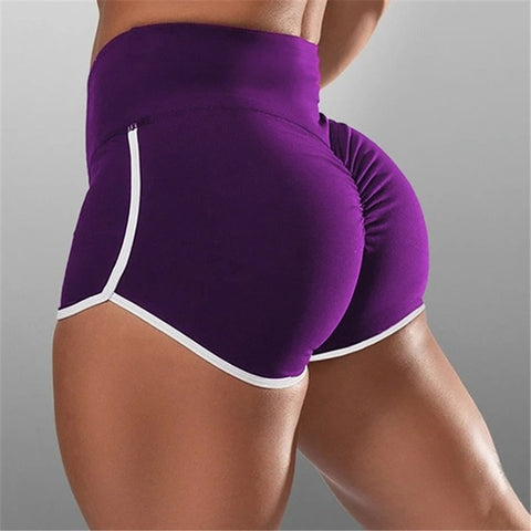 Image of New Summer Sport Shorts Women High Waist