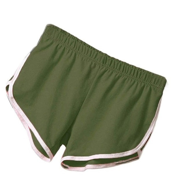 New Summer Sport Shorts Women High Waist